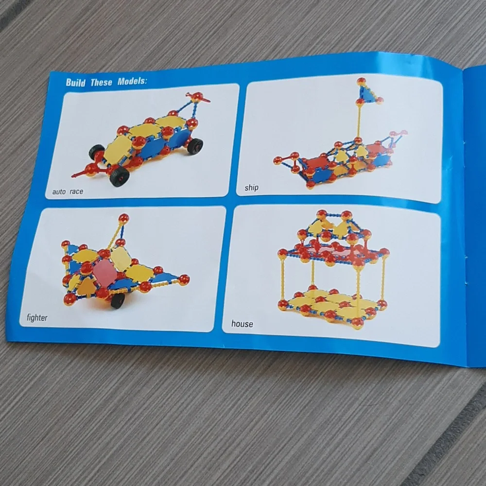 Engineering Building Set - 165 Pieces - Multicolor. Excellent Like New C…